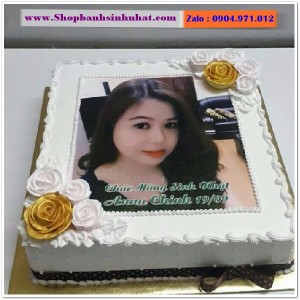 Bánh Sinh Nhật In Hình Ảnh - H42